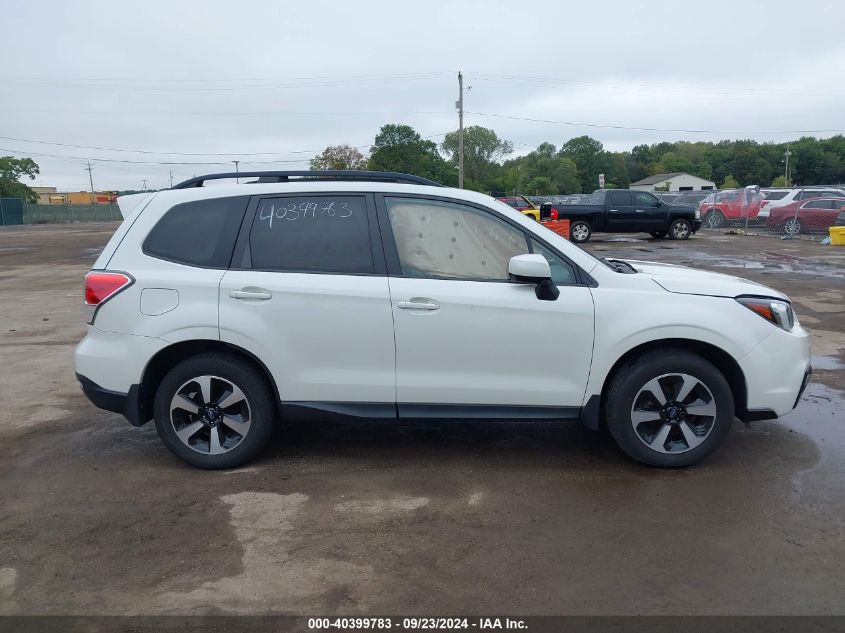 2018 Subaru Forester 2.5I Premium VIN: JF2SJAGC6JH597784 Lot: 40399783