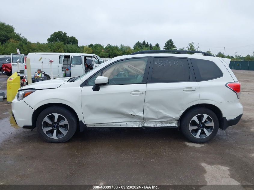 2018 Subaru Forester 2.5I Premium VIN: JF2SJAGC6JH597784 Lot: 40399783