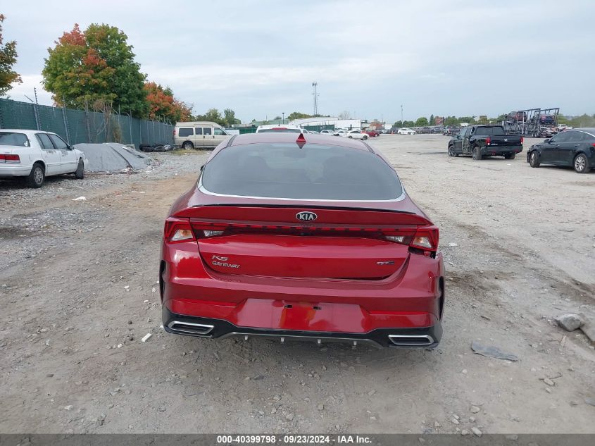 2021 Kia K5 Gt Line VIN: 5XXG64J23MG024835 Lot: 40399798