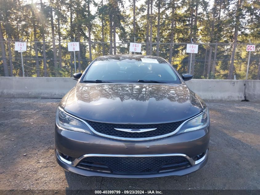 2015 Chrysler 200 C VIN: 1C3CCCCG0FN728190 Lot: 40399799