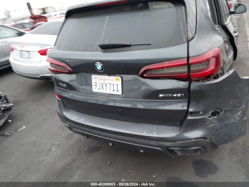 2022 BMW X5 Sdrive40I VIN: 5UXCR4C04N9K33676 Lot: 40399803