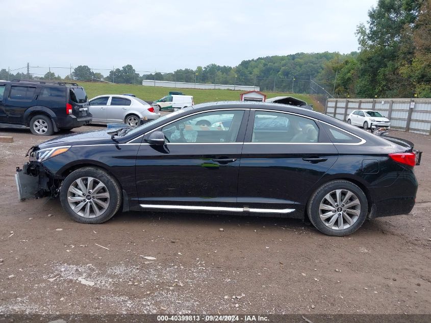 5NPE34AF4HH559718 2017 Hyundai Sonata Sport