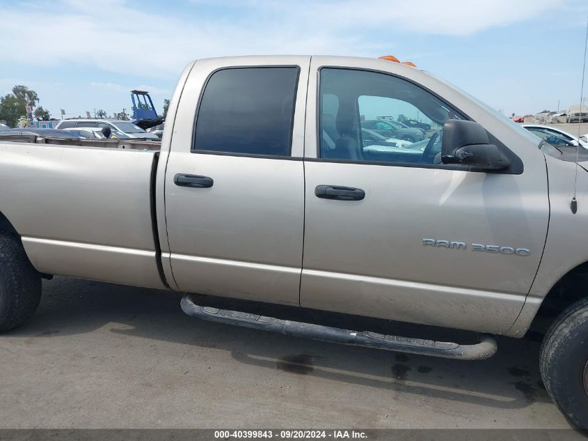 2004 Dodge Ram 3500 Slt/Laramie VIN: 3D7LU38C94G240267 Lot: 40399843