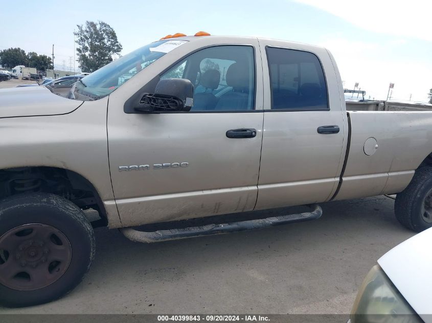 2004 Dodge Ram 3500 Slt/Laramie VIN: 3D7LU38C94G240267 Lot: 40399843