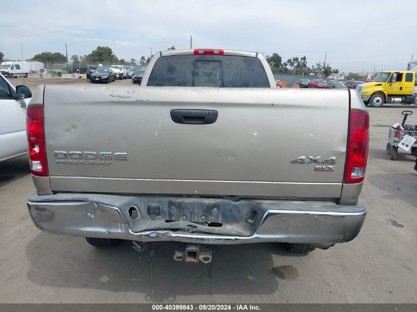 2004 Dodge Ram 3500 Slt/Laramie VIN: 3D7LU38C94G240267 Lot: 40399843