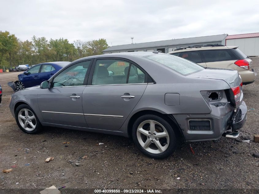 5NPEU46F08H301315 2008 Hyundai Sonata Limited V6/Se V6