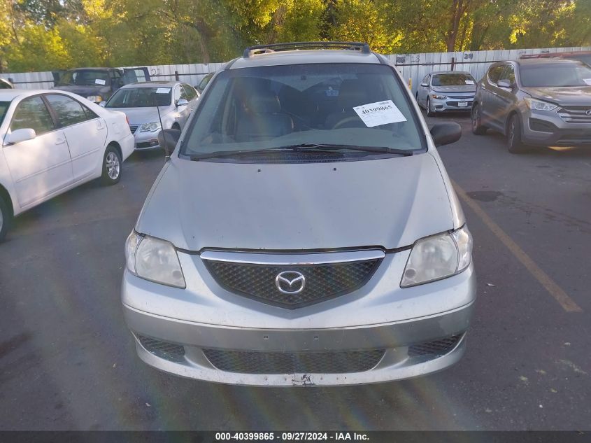 2003 Mazda Mpv Es/Lx/Lx-Sv VIN: JM3LW28A030368632 Lot: 40399865