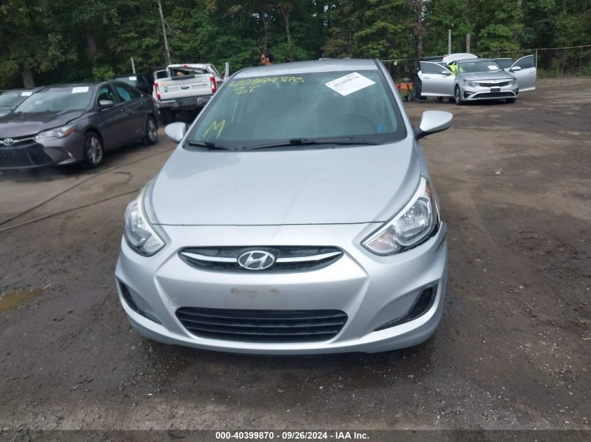 2016 Hyundai Accent Se VIN: KMHCT4AE0GU105982 Lot: 40399870