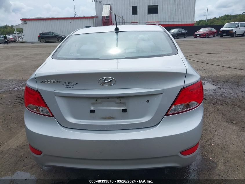 2016 Hyundai Accent Se VIN: KMHCT4AE0GU105982 Lot: 40399870