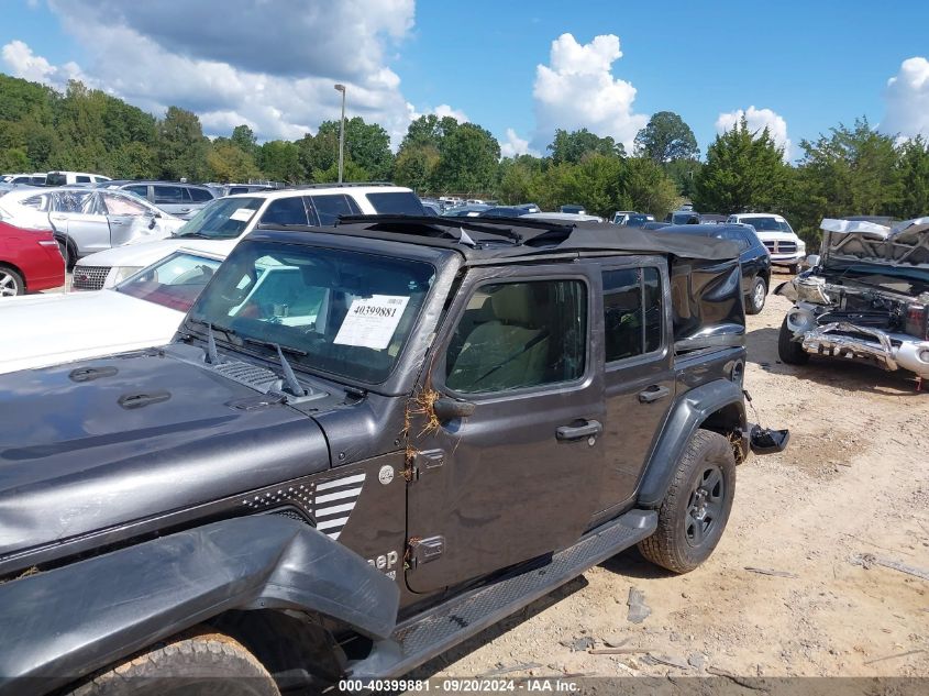 2018 Jeep Wrangler Unlimited Sport 4X4 VIN: 1C4HJXDG7JW140027 Lot: 40399881