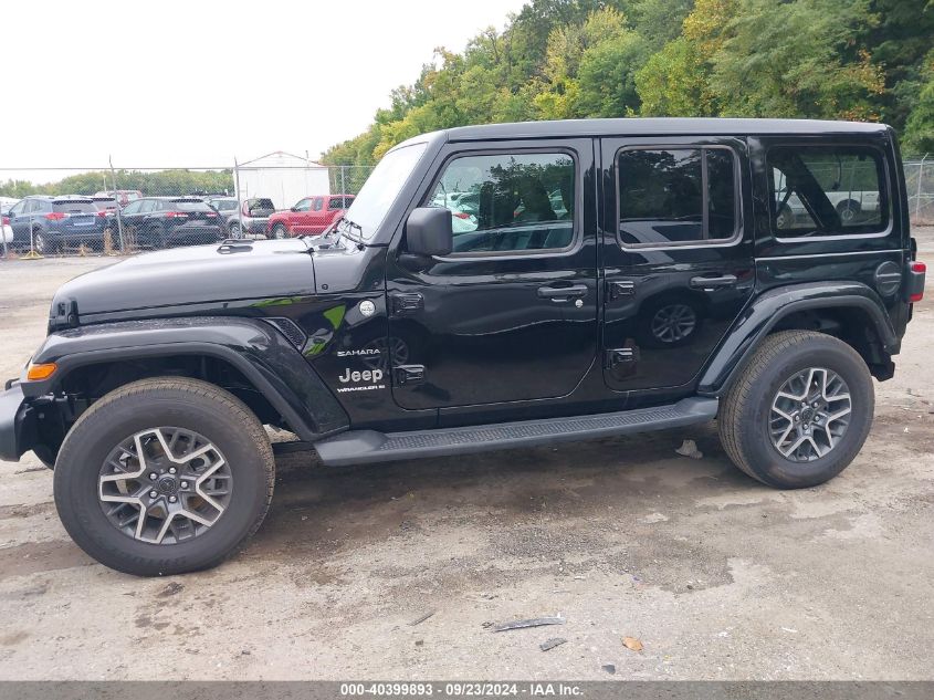 2024 Jeep Wrangler 4-Door Sahara 4X4 VIN: 1C4PJXEG7RW328245 Lot: 40399893