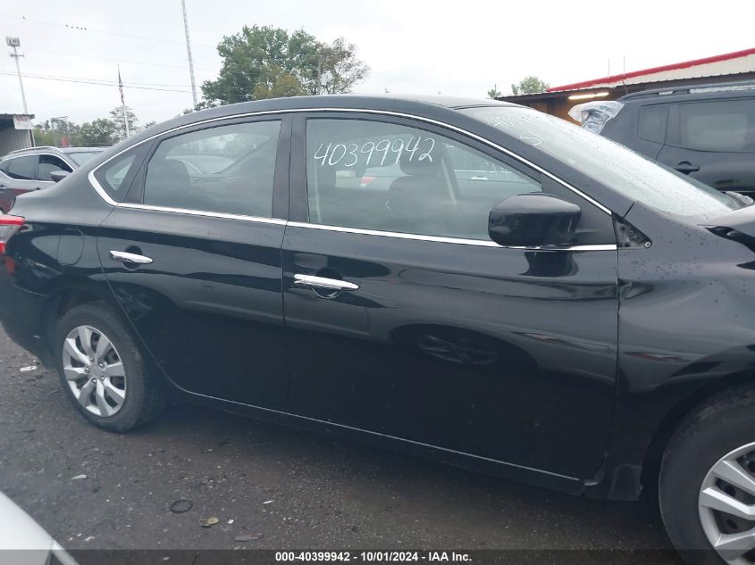 2014 Nissan Sentra S/Sv/Sr/Sl VIN: 3N1AB7AP3EL698166 Lot: 40399942