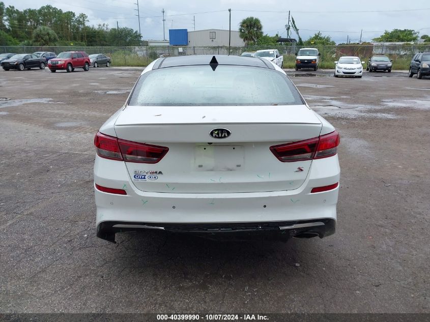 5XXGT4L34KG372610 2019 Kia Optima Lx/S