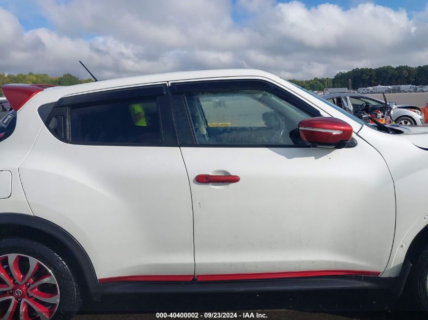 2015 Nissan Juke Sv VIN: JN8AF5MR2FT500455 Lot: 40400002