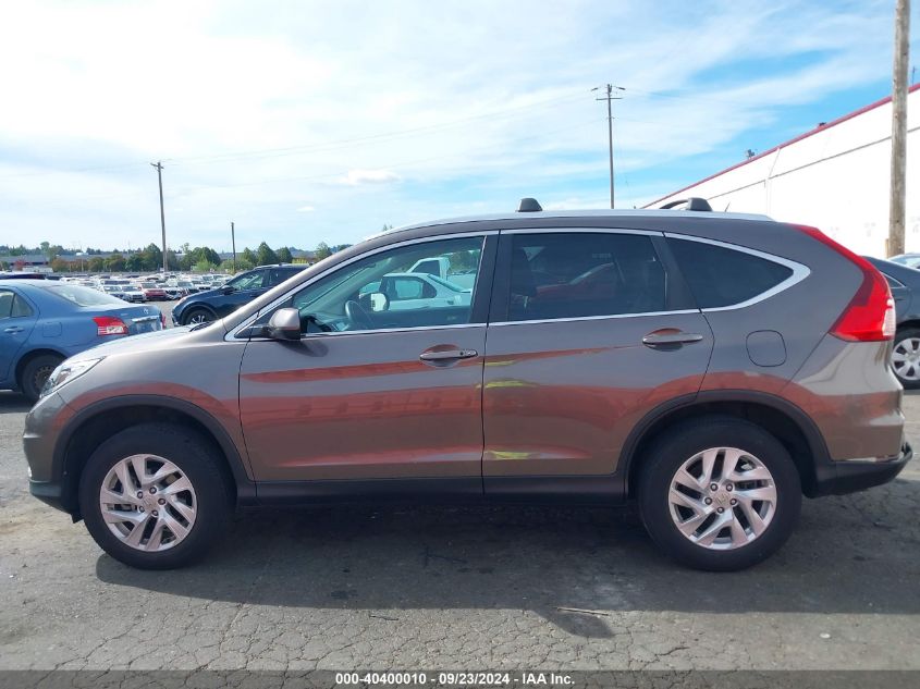 2015 Honda Cr-V Ex-L VIN: 2HKRM4H79FH671229 Lot: 40400010