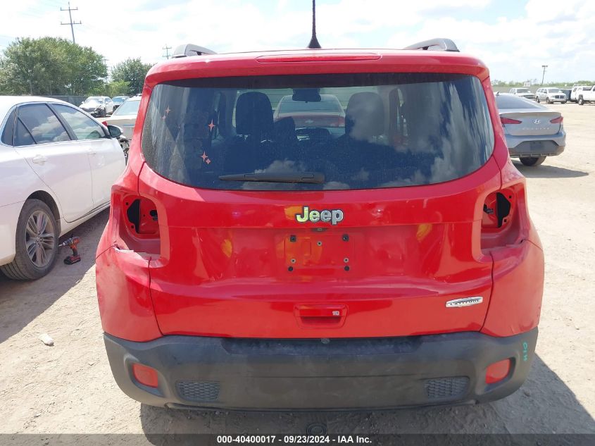 2018 Jeep Renegade Latitude VIN: ZACCJABB4JPJ23775 Lot: 40400017