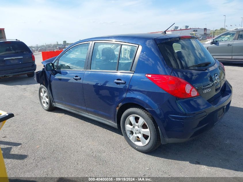 2008 Nissan Versa 1.8Sl VIN: 3N1BC13E78L387192 Lot: 40400035