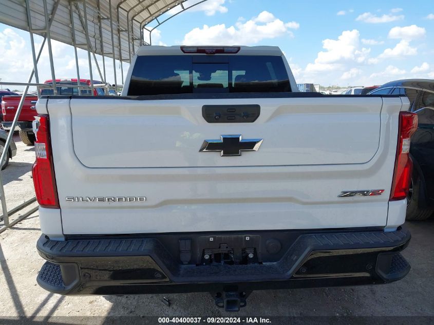 2022 Chevrolet Silverado 1500 4Wd Short Bed Zr2 VIN: 3GCUDHEL7NG518326 Lot: 40400037