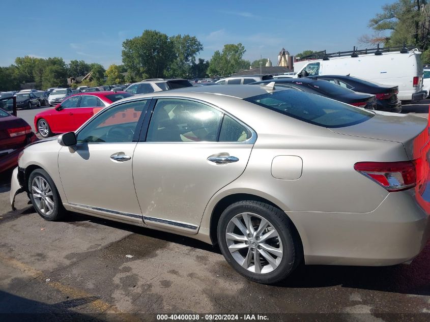 JTHBK1EG9C2501359 2012 Lexus Es 350