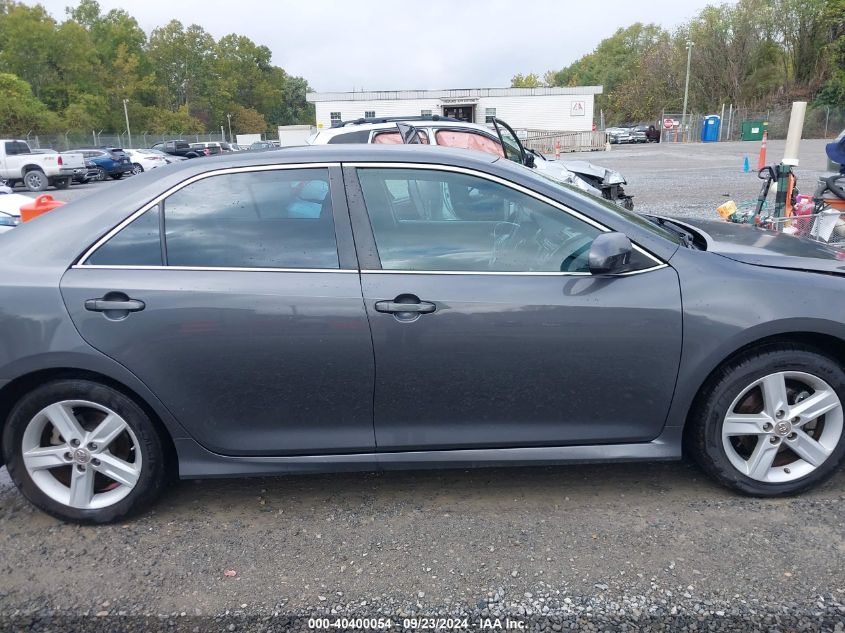 2012 Toyota Camry Se VIN: 4T1BF1FK8CU081490 Lot: 40400054