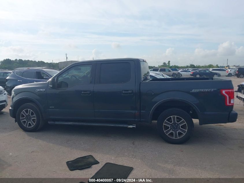 2017 Ford F-150 Xlt VIN: 1FTEW1CP8HKC61962 Lot: 40400057