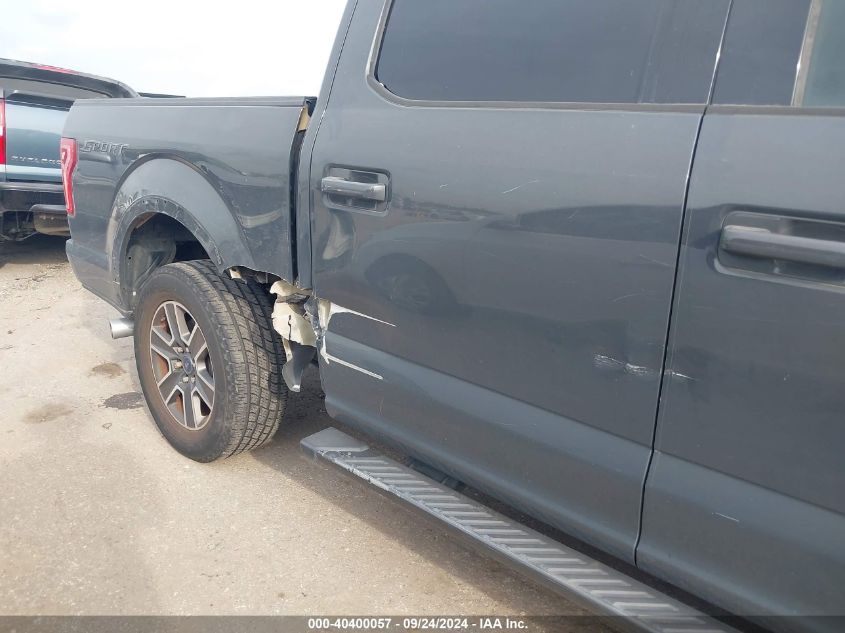 2017 Ford F-150 Xlt VIN: 1FTEW1CP8HKC61962 Lot: 40400057