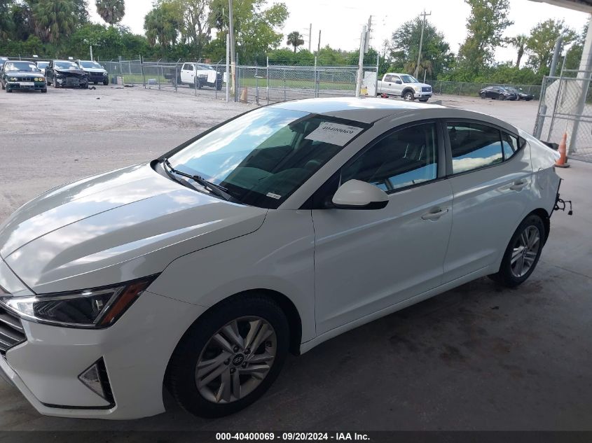 2020 Hyundai Elantra Sel VIN: 5NPD84LF5LH542610 Lot: 40400069