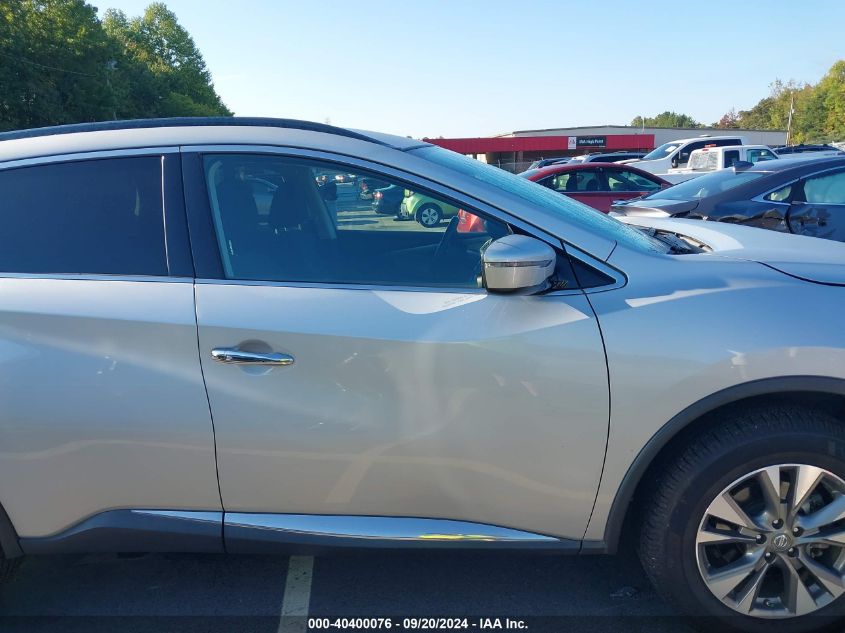 2018 Nissan Murano Sv VIN: 5N1AZ2MGXJN139615 Lot: 40400076