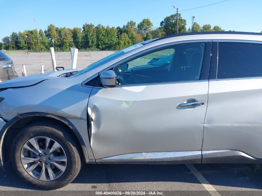 2018 Nissan Murano Sv VIN: 5N1AZ2MGXJN139615 Lot: 40400076