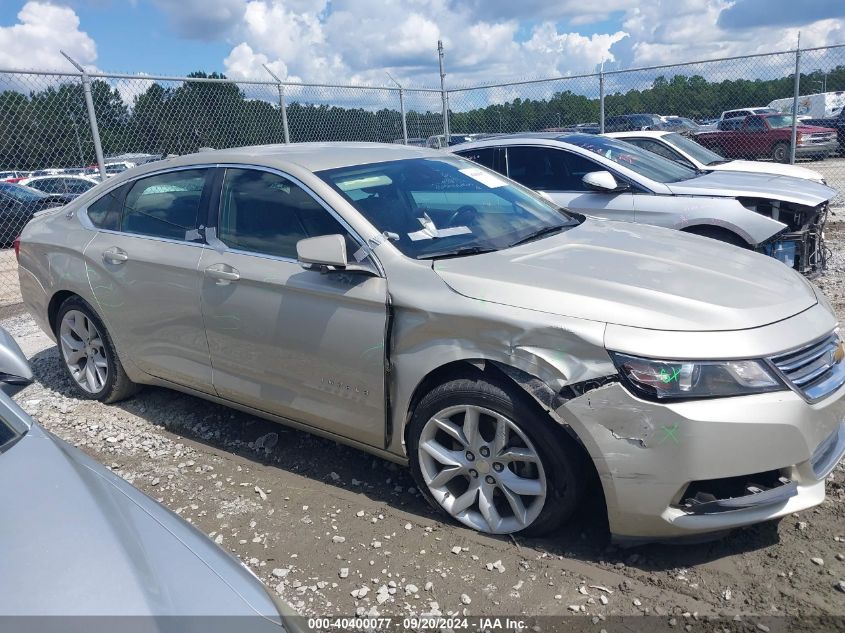 2015 Chevrolet Impala 2Lt VIN: 2G1125S32F9231170 Lot: 40400077