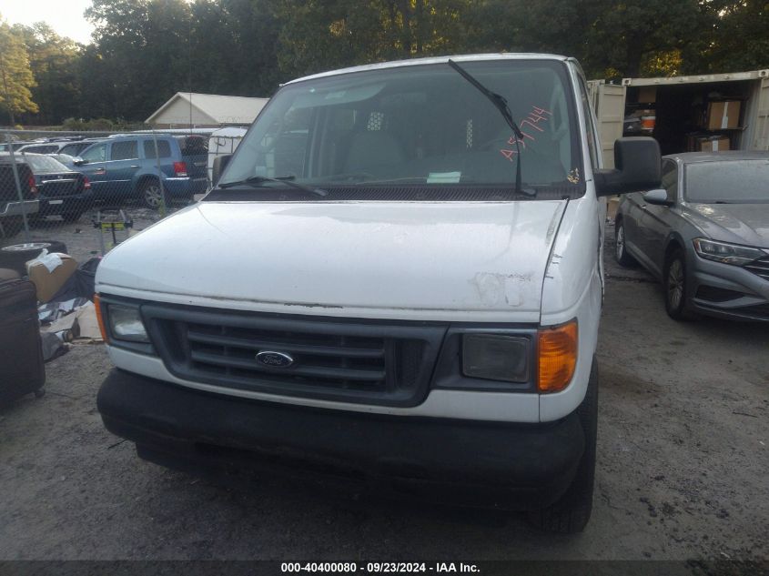 2006 Ford E-150 Commercial/Recreational VIN: 1FTRE14W26HA57744 Lot: 40400080