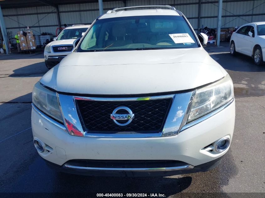 2015 Nissan Pathfinder Sv VIN: 5N1AR2MNXFC642241 Lot: 40400083