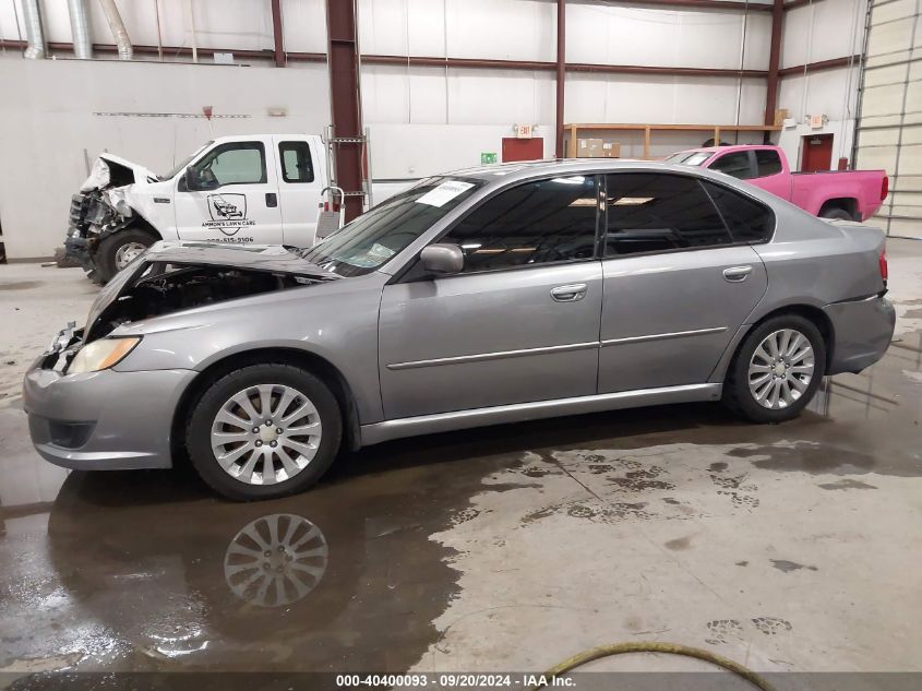 2009 Subaru Legacy 2.5I VIN: 4S3BL616296215427 Lot: 40400093