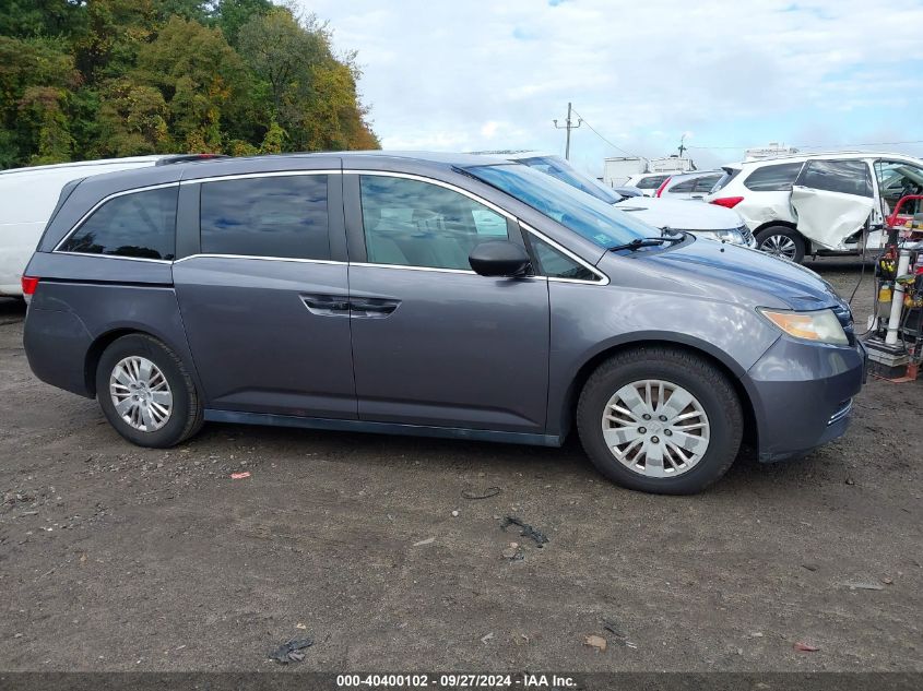 2015 Honda Odyssey Lx VIN: 5FNRL5H28FB066260 Lot: 40400102