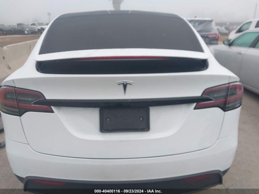 2023 Tesla Model X VIN: 7SAXCAE55PF376191 Lot: 40400116