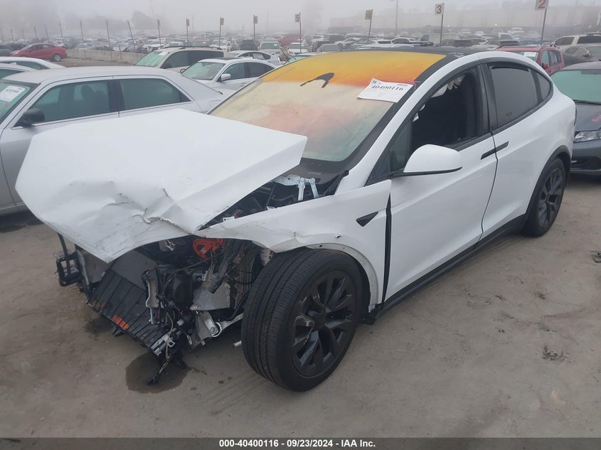 2023 TESLA MODEL X U   U(VIN: 7SAXCAE55PF376191
