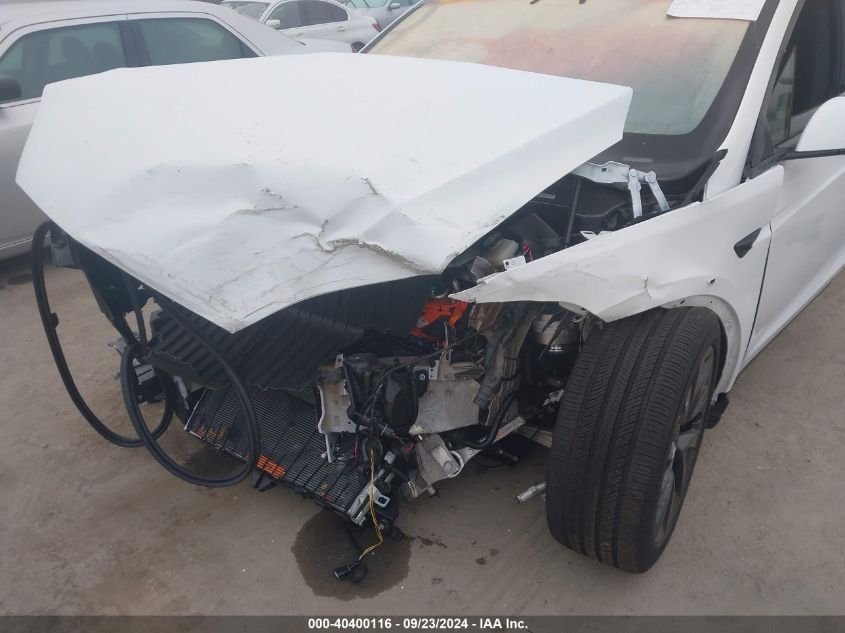 2023 Tesla Model X Dual Motor All-Wheel Drive/Standard Range VIN: 7SAXCAE55PF376191 Lot: 40400116