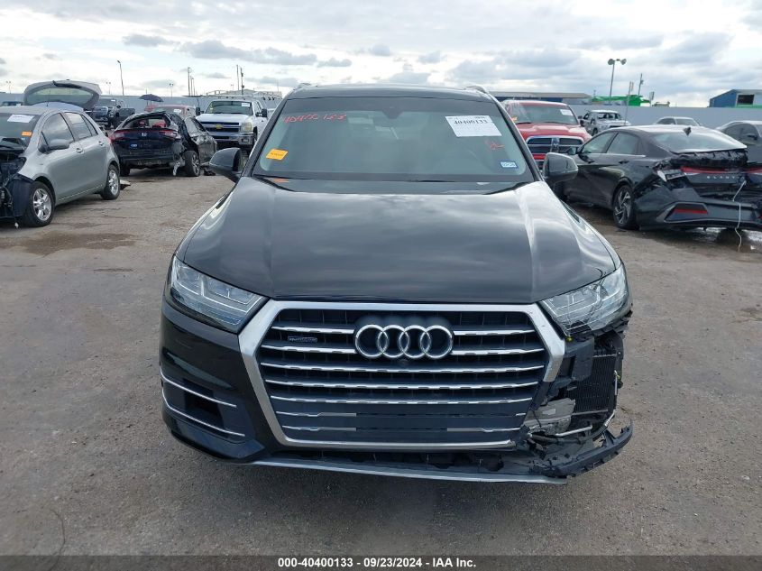 2019 Audi Q7 55 Premium/55 Se Premium VIN: WA1LAAF72KD044396 Lot: 40400133