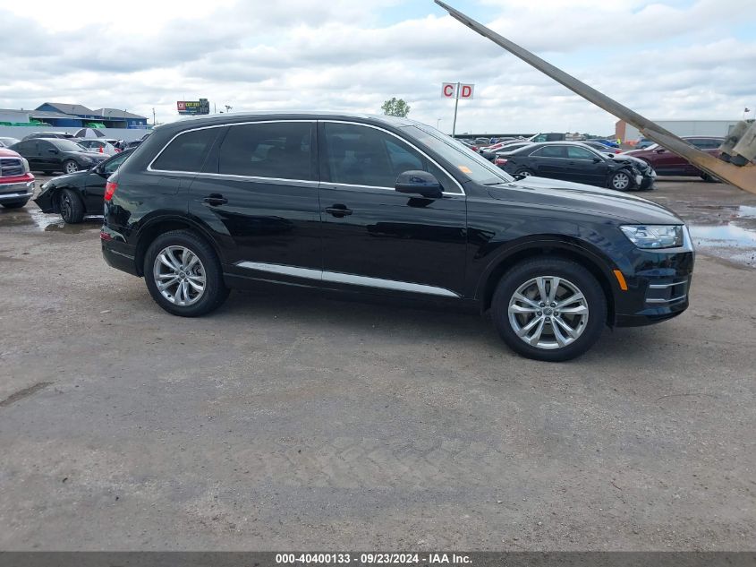 2019 Audi Q7 55 Premium/55 Se Premium VIN: WA1LAAF72KD044396 Lot: 40400133