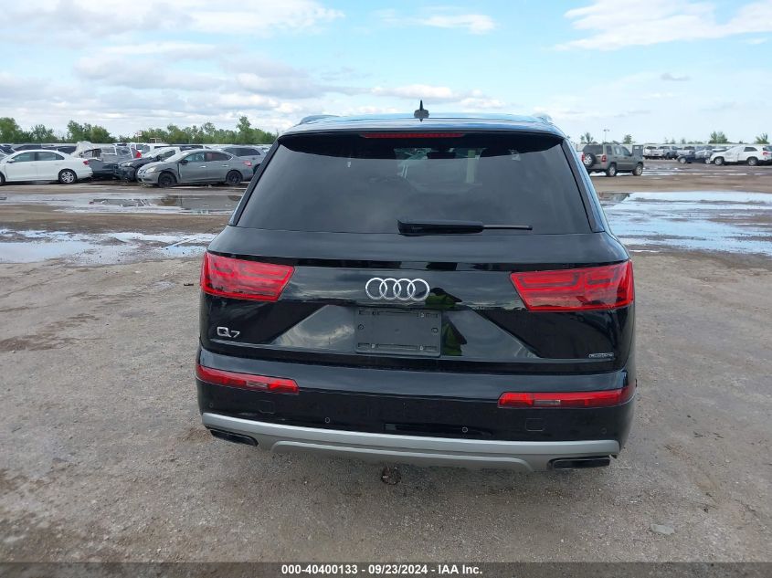 2019 Audi Q7 55 Premium/55 Se Premium VIN: WA1LAAF72KD044396 Lot: 40400133