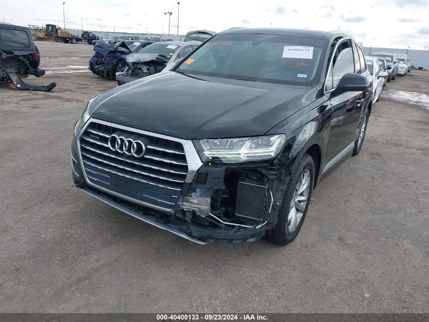 2019 Audi Q7 55 Premium/55 Se Premium VIN: WA1LAAF72KD044396 Lot: 40400133