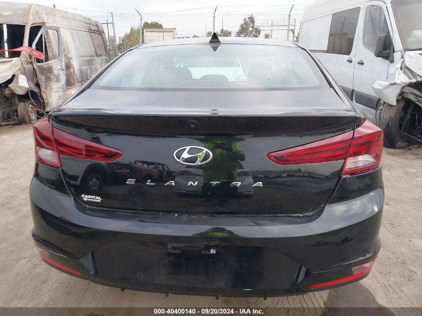 2020 Hyundai Elantra Sel VIN: KMHD84LF1LU022860 Lot: 40400140