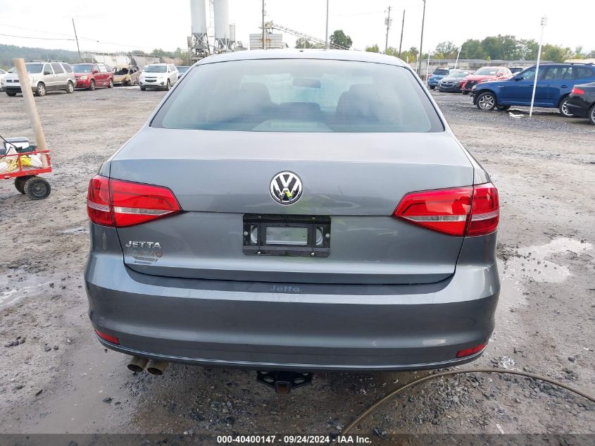 3VW2K7AJXFM416840 2015 Volkswagen Jetta 2.0L S