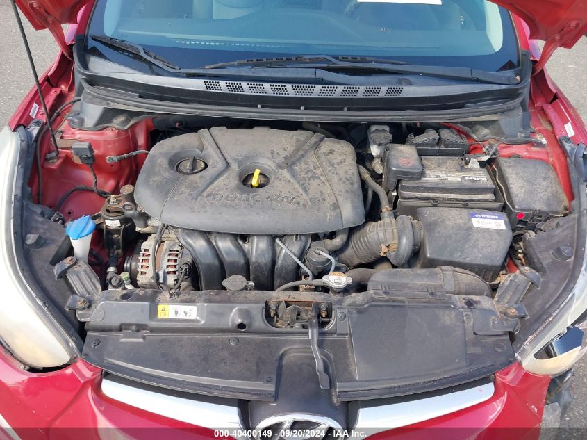 KMHDH4AE2EU118705 2014 Hyundai Elantra Se