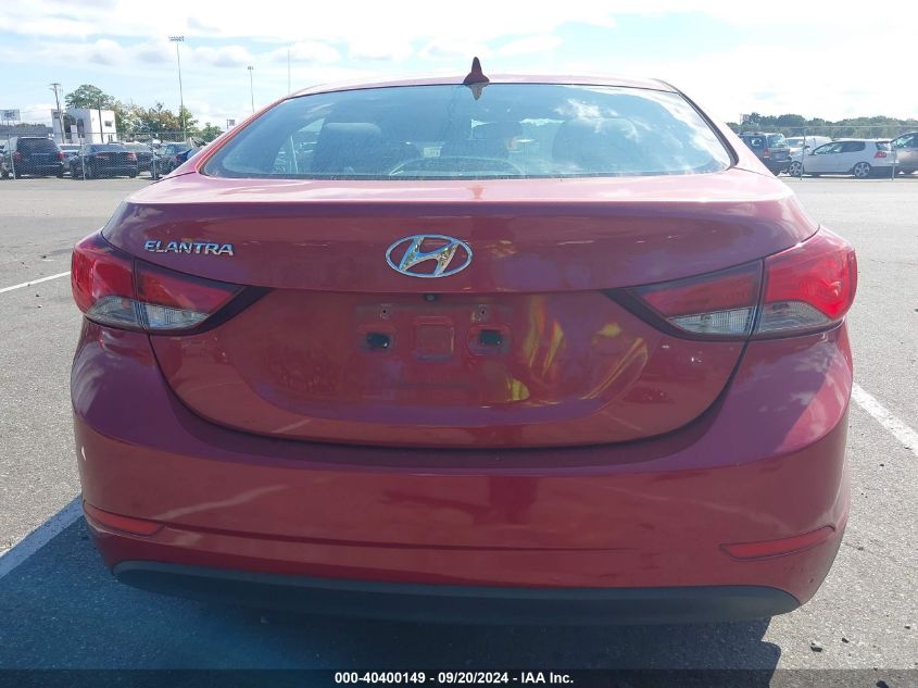 KMHDH4AE2EU118705 2014 Hyundai Elantra Se