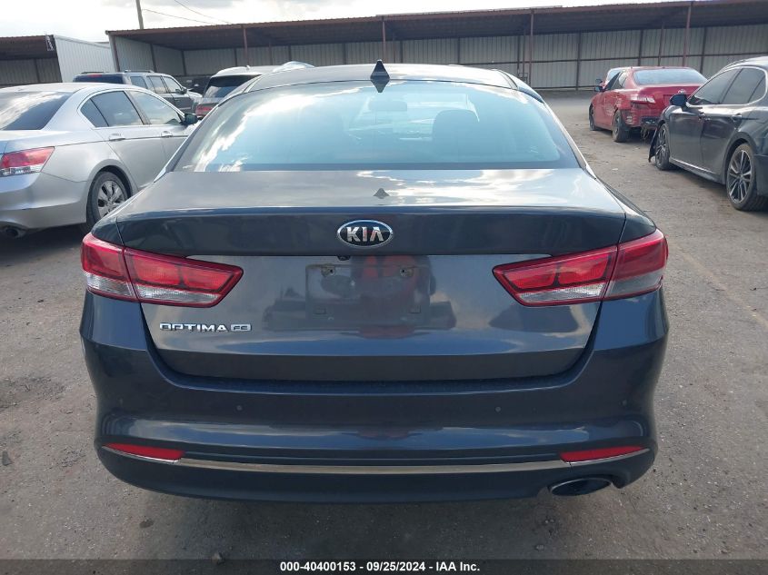 2018 Kia Optima Lx VIN: KNAGT4L32J5213584 Lot: 40400153