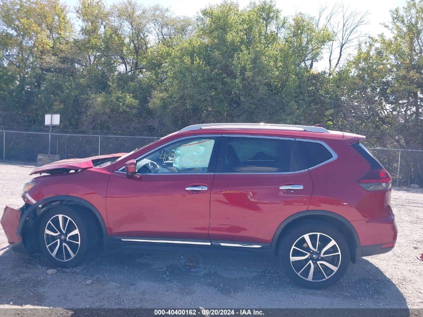 2019 Nissan Rogue Sl VIN: 5N1AT2MV4KC716698 Lot: 40400162