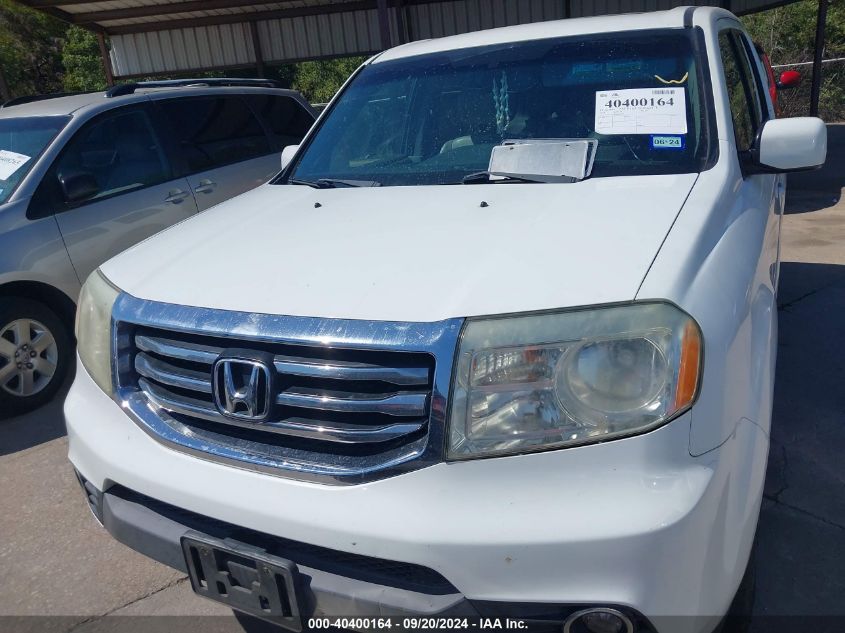 5FNYF3H50DB020498 2013 Honda Pilot Ex-L