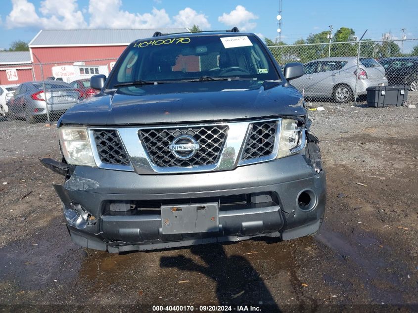 5N1AR18W86C611681 2006 Nissan Pathfinder Se