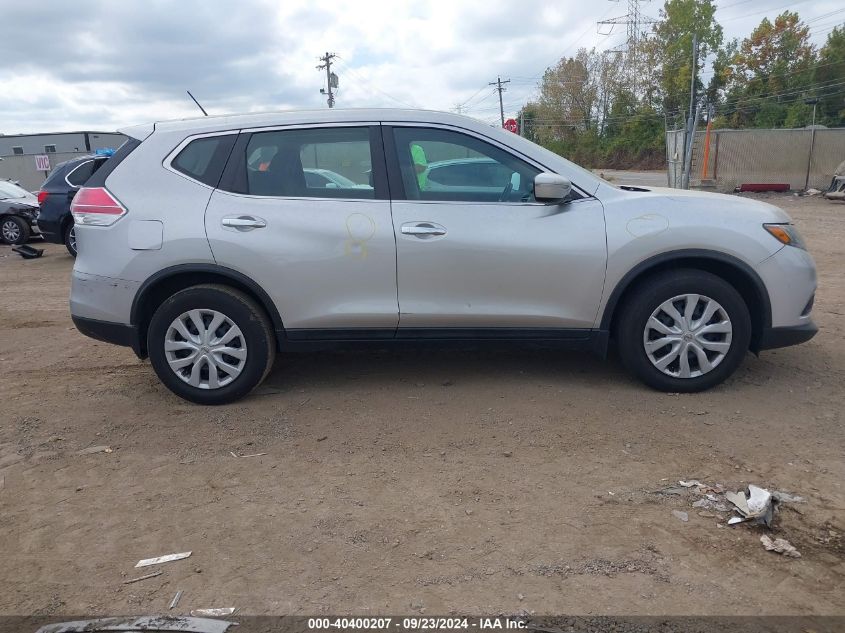 2015 Nissan Rogue S VIN: 5N1AT2MT9FC839109 Lot: 40400207